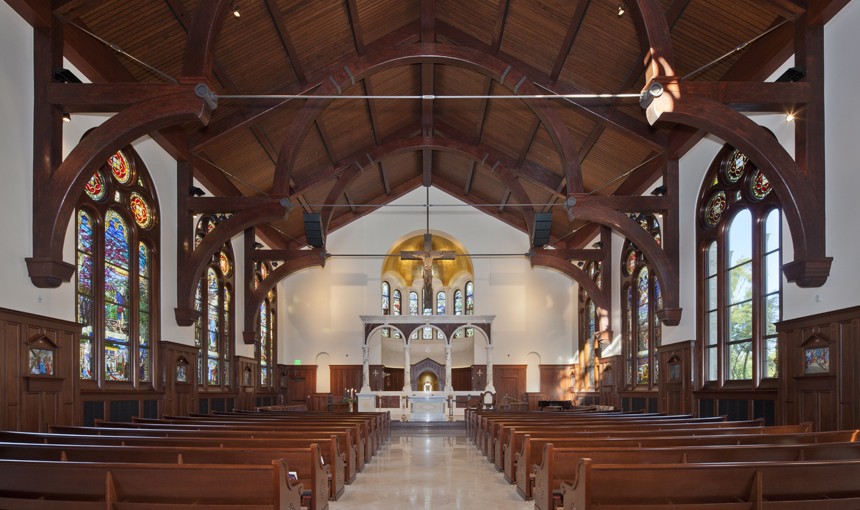 Our Savior Church and Caruso Catholic Center